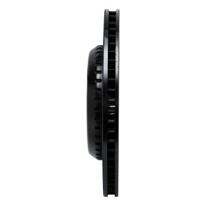 Land Rover Defender 110 Brake Rotor (1) - Rear Left - R1 Concepts - Drilled & Slotted - Black - `20-`25
